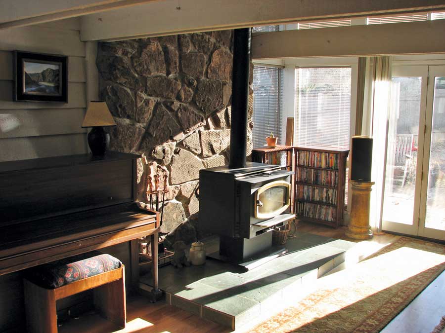 Single-pane glass creates year-round discomfort.